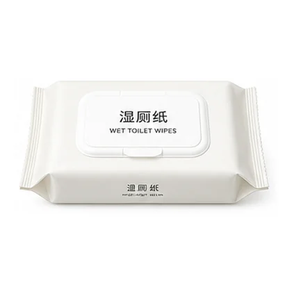 Wet Toilet Wipes · 80 wipes unscented